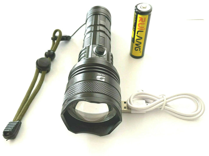 Illuminate Your Adventures with the Super Bright 8400 Lumens LED Flashlight