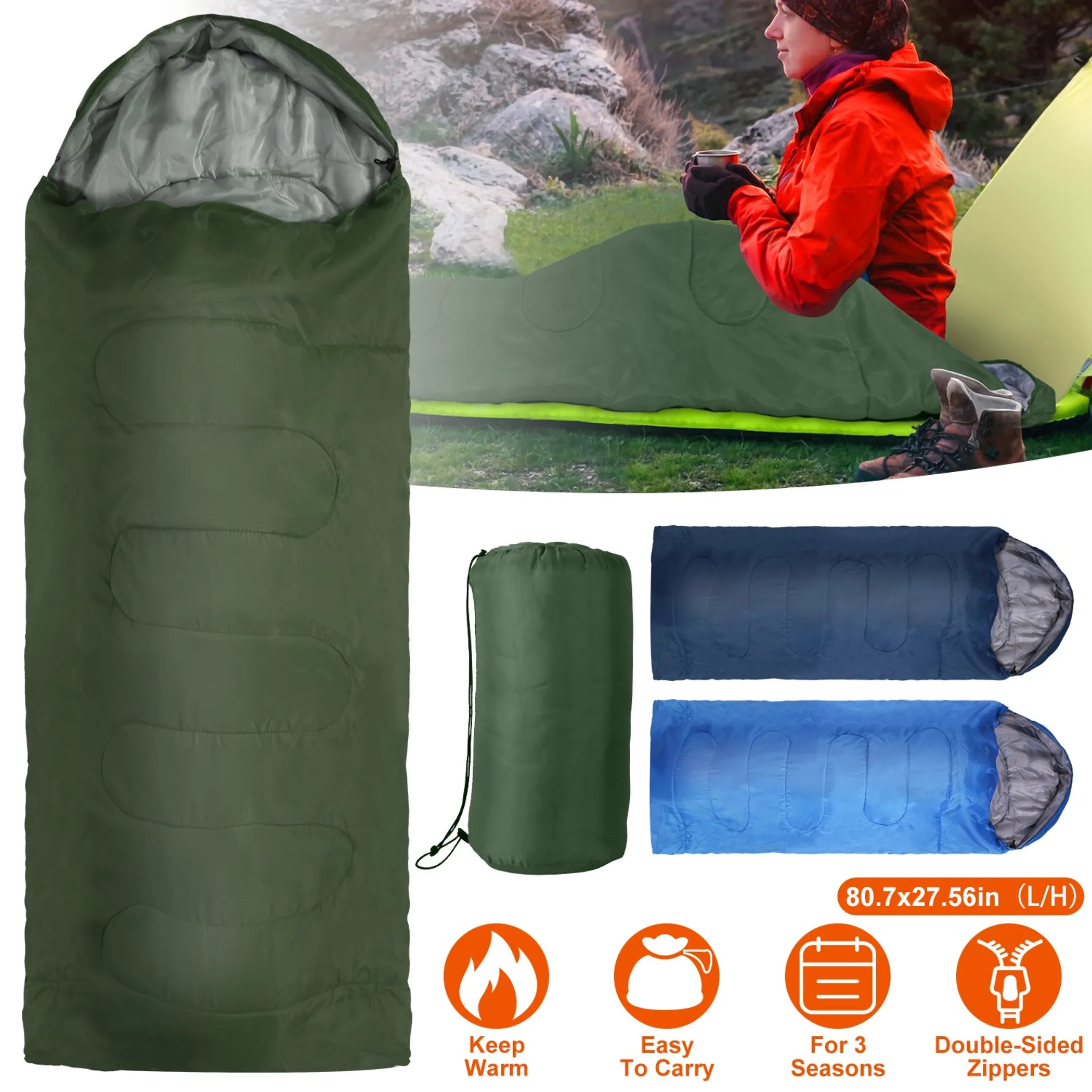 Camping Sleeping Bags for Adults