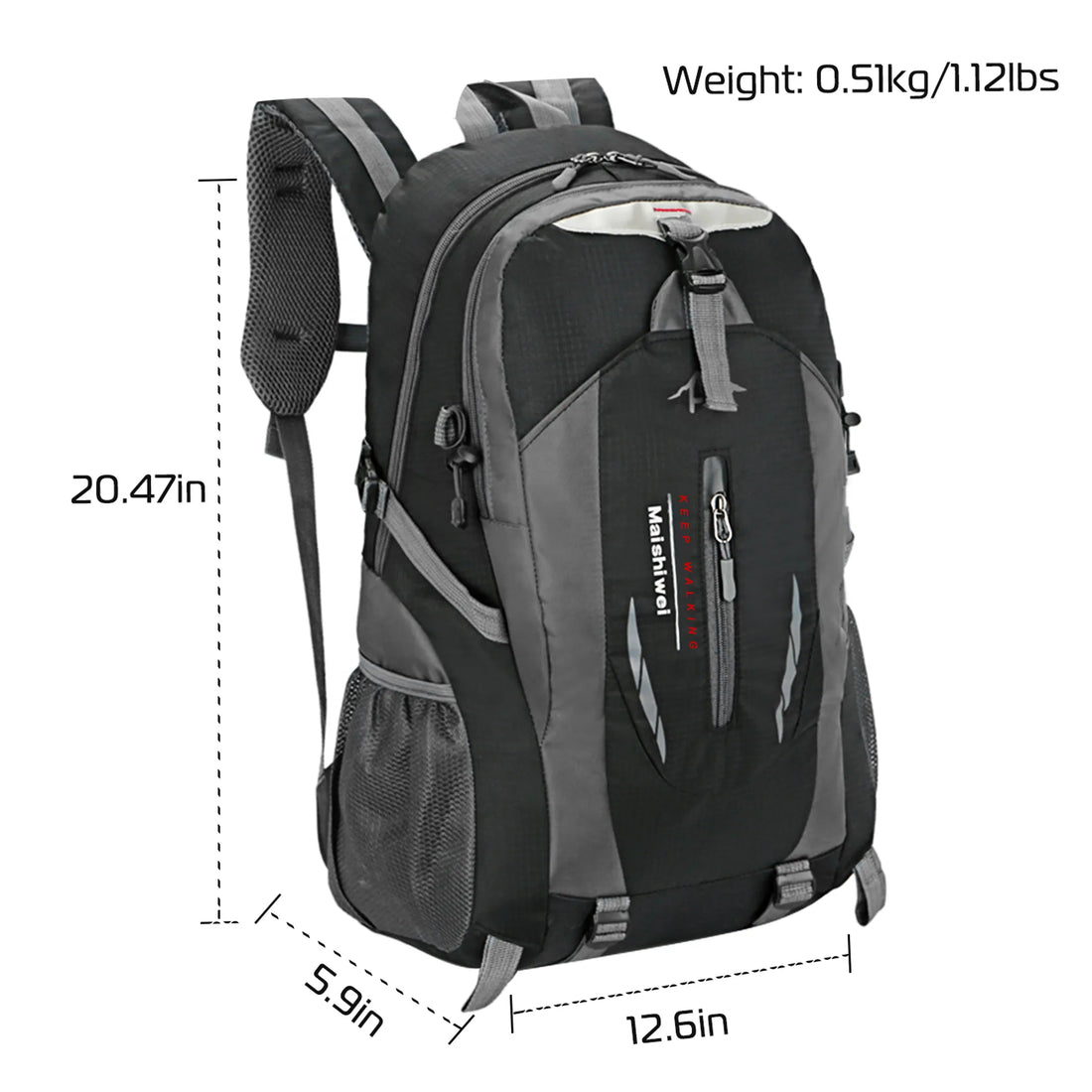 36L Outdoor Backpack Waterproof Daypack